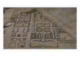 Plan-relief du camp de Châlons Giclee Print