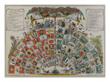 Jeu de l'oie parlementaire Lámina giclée
