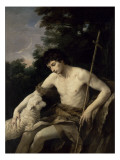 Saint Jean-Baptiste Reproduction procédé giclée par Guido Reni