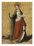 Sainte Catherine d'Alexandrie Reproduction procédé giclée par Josse Lieferinxe