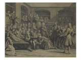 Scènes de la vie du diacre François de Pâris reproduction procédé giclée