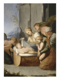 Le sommeil de l'Enfant Jésus reproduction procédé giclée par Lubin Baugin