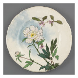 Service Lambert-Rousseau : assiette plate Reproduction procédé giclée par Henri Lambert