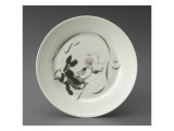 Service Fleurs et Rubans : assiette Giclee-trykk av Félix Henri Bracquemond Service Fleurs et Rubans : assiette Giclee-trykk av Félix Henri Bracquemond