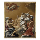 Saint Eustache et sa famille porté au ciel dit aussi L'Apothéose de saint E Giclee Print by Simon Vouet