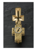 Montre en forme de croix reproduction procédé giclée
