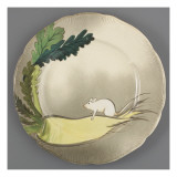 Service Lambert-Rousseau : assiette plate Reproduction procédé giclée par Henri Lambert