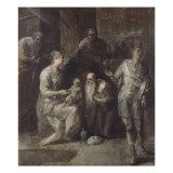 L'adoration des mages Giclee Print