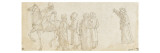 Six turcs dont un à cheval Giclée-tryk af Vittore Carpaccio Six turcs dont un à cheval Giclée-tryk af Vittore Carpaccio