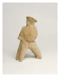 Figurine de cavalier séleucide avec son bouclier reproduction procédé giclée