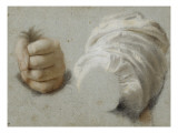 Etude de manche et poing tenant une touffe Lámina giclée por Cristofano Allori