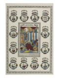 Sainte Cécile, patronne des musiciens Giclee Print