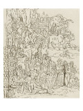 Etude pour le Triomphe d'Alexandre Lámina giclée por Gustave Moreau Etude pour le Triomphe d'Alexandre Lámina giclée por Gustave Moreau