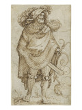 Esquisses pour des cartes à jouer Giclee-trykk av Hans Sebald Beham