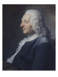 Portrait présumé du Président Herraut reproduction procédé giclée par Maurice Quentin de La Tour