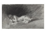 Nymphe endormie Giclee Print by Jean Jacques Henner