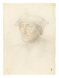 Homme inconnu reproduction procédé giclée par Jean Clouet