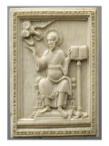 Set of Four Plates: the Evangelists and their Symbols Giclee Print