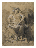 Le Roi de l'que reproduction procédé giclée par Thomas Couture