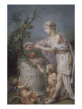 L'Autel de l'amitié reproduction procédé giclée par Jacques Charlier