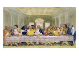 La Cène Lámina giclée por Leonardo da Vinci La Cène Lámina giclée por Leonardo da Vinci