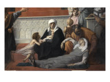 La Glorification de Saint Louis reproduction procédé giclée par Alexandre Cabanel