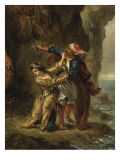 The Bride of Abydos (Byron. Canto Ii. Stanza Xxiii) reproduction procédé giclée par Eugene Delacroix