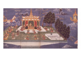 Le Nimi-Jataka (histoire du roi Nimi) Reproduction procédé giclée