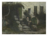 La maison abandonnée Lámina giclée por Louis Maurice Boutet De Monvel