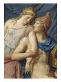 Les Amours de Pâris et Hélène Lámina giclée por Jacques-Louis David Les Amours de Pâris et Hélène Lámina giclée por Jacques-Louis David