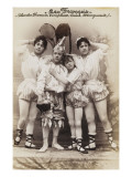 Les François (Charles François, Esraphine, Louise, Marguerite) Lámina giclée Les François (Charles François, Esraphine, Louise, Marguerite) Lámina giclée