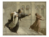 Le Poème de l'âme. Cauchemar reproduction procédé giclée par Louis Janmot