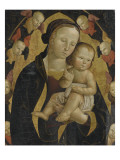 La Vierge et l'Enfant dans une gloire de séraphins Giclee Print by da Viterbo Antonio