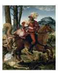 Le Chevalier, la jeune fille et la Mort Lámina giclée por Hans Baldung Grien Le Chevalier, la jeune fille et la Mort Lámina giclée por Hans Baldung Grien