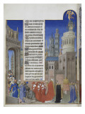 Les Très Riches Heures du duc de Berry reproduction procédé giclée