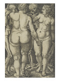 Les trois sorcières Giclee-trykk av Barthel Beham Les trois sorcières Giclee-trykk av Barthel Beham