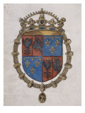 Thème d'astrologie judiciaire reproduction procédé giclée