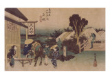 Totsuka, détour par Motomachi Lámina giclée por Ando Hiroshige