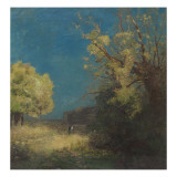 Le chemin à Peyrelebade Reproduction procédé giclée par Odilon Redon