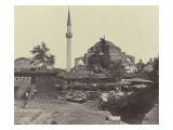 L'échelle de Xophanna; Mosquée de Suleymaniye reproduction procédé giclée par Felice Beato