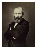 Théophile Thoré-Bürger, critique d'art français (1807-1869) Reproduction procédé giclée par Gaspard Félix Tournachon