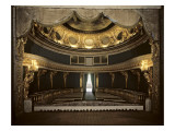 Théâtre de la reine Marie-Antoinette au Petit Trianon reproduction procédé giclée par Richard Mique