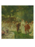 Le mariage de Riquet à la houppe (conte de fées de Charles Perrault) reproduction procédé giclée par Gaston De La Touche