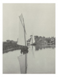 The village at Horning Giclee Print by Peter Henry Emerson