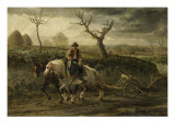 Le laboureur Giclée-Druck von Jules Veyrassat