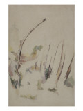Arbres Reproduction procédé giclée par Paul Cezanne