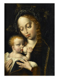 La Vierge et l'Enfant Giclée-Druck von Cleve Van