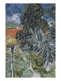 Le jardin du docteur Gachet à Auvers sur Oise Reproduction procédé giclée par Gogh Vincent Van