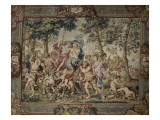 L'Automne : Bacchus et Ariane reproduction procédé giclée par Pierre Mignard