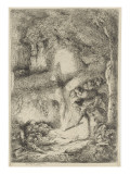The Invention of the Body of St. Peter and St. Paul Giclee Print by Giovanni Benedetto Castiglione